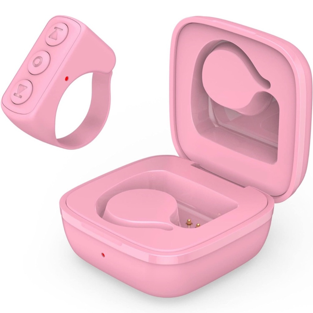 TikTok Scrolling Ring Bluetooth Ring Remote Page Turner Selfie for iPhone/iPad